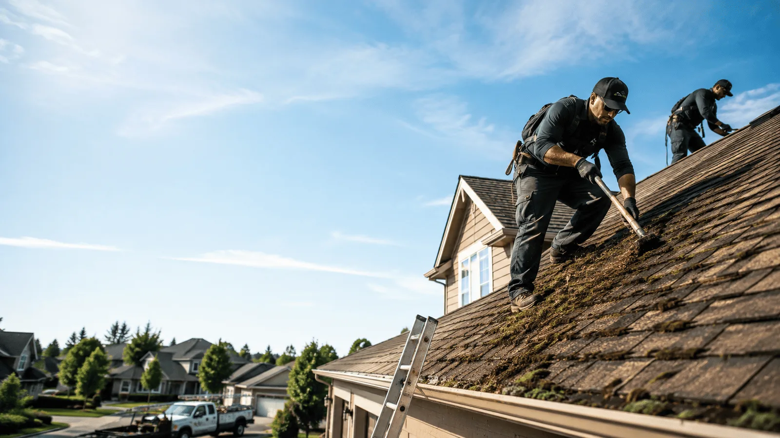 Roof Moss Removal in Assumption, IL near me